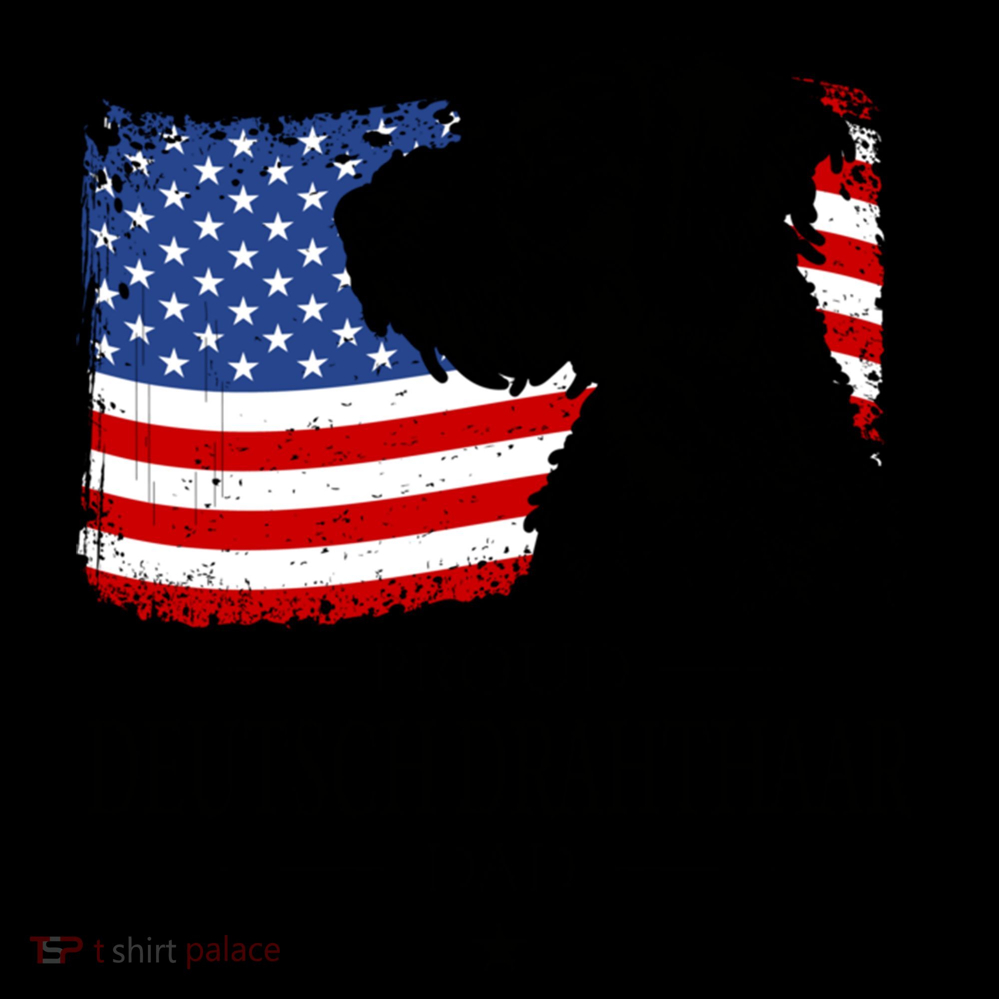 Proud Deutsch Drahthaar Dad American Flag Dog Funny Gift Coffee Mug