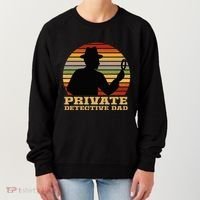 Private Detective Dad Spy Investigation Investigator Spying Women's Sweatshirt thumb 0