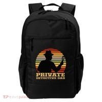 Private Detective Dad Spy Investigation Investigator Spying Backpack thumb 0