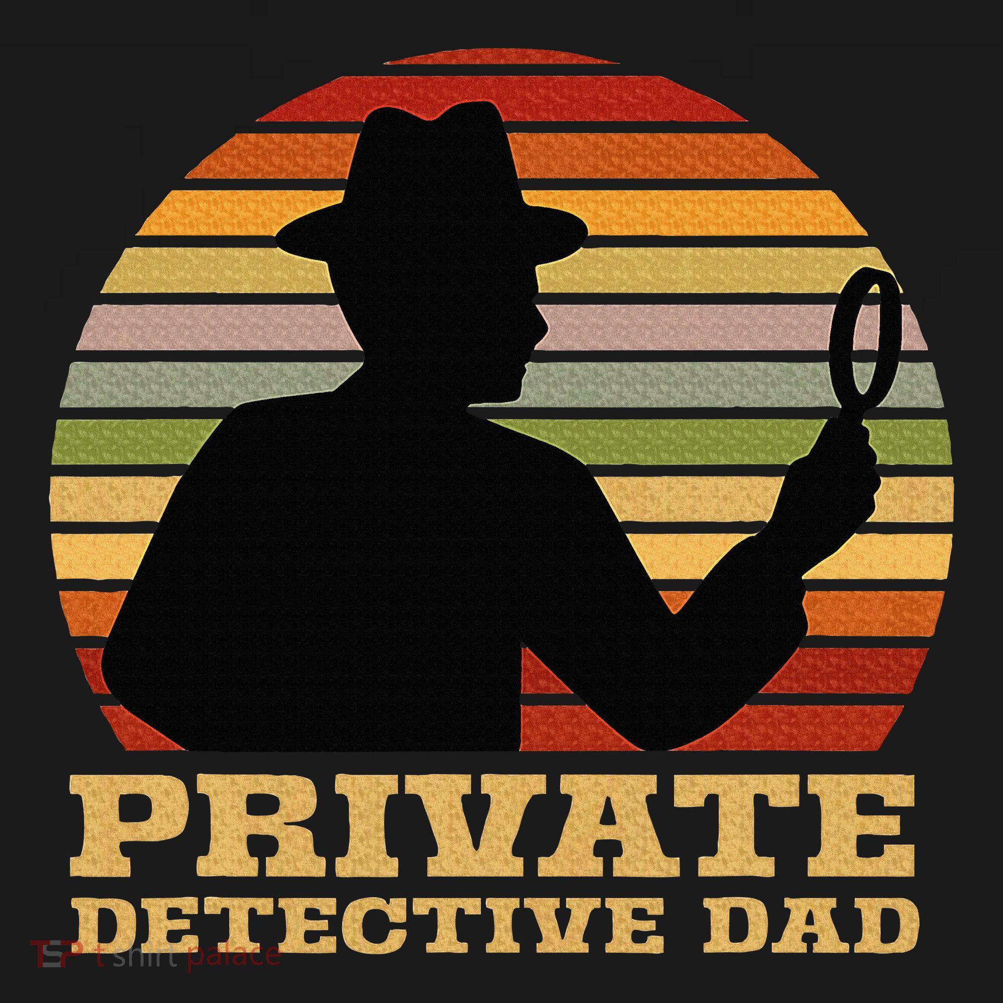 Private Detective Dad Spy Investigation Investigator Spying Ornament
