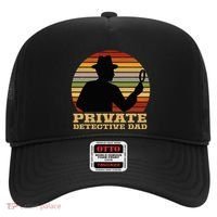 Private Detective Dad Spy Investigation Investigator Spying Hat thumb 0