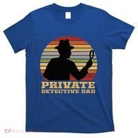 Private Detective Dad Spy Investigation Investigator Spying T-Shirt thumb 0