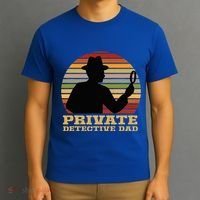 Private Detective Dad Spy Investigation Investigator Spying T-Shirt thumb 3