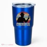 Private Detective Dad Spy Investigation Investigator Spying Tumbler thumb 0