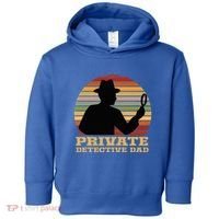 Private Detective Dad Spy Investigation Investigator Spying Toddler Hoodie thumb 0