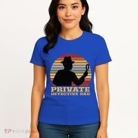 Private Detective Dad Spy Investigation Investigator Spying Women's T-Shirt thumb 4