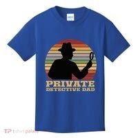 Private Detective Dad Spy Investigation Investigator Spying Kids T-Shirt thumb 0