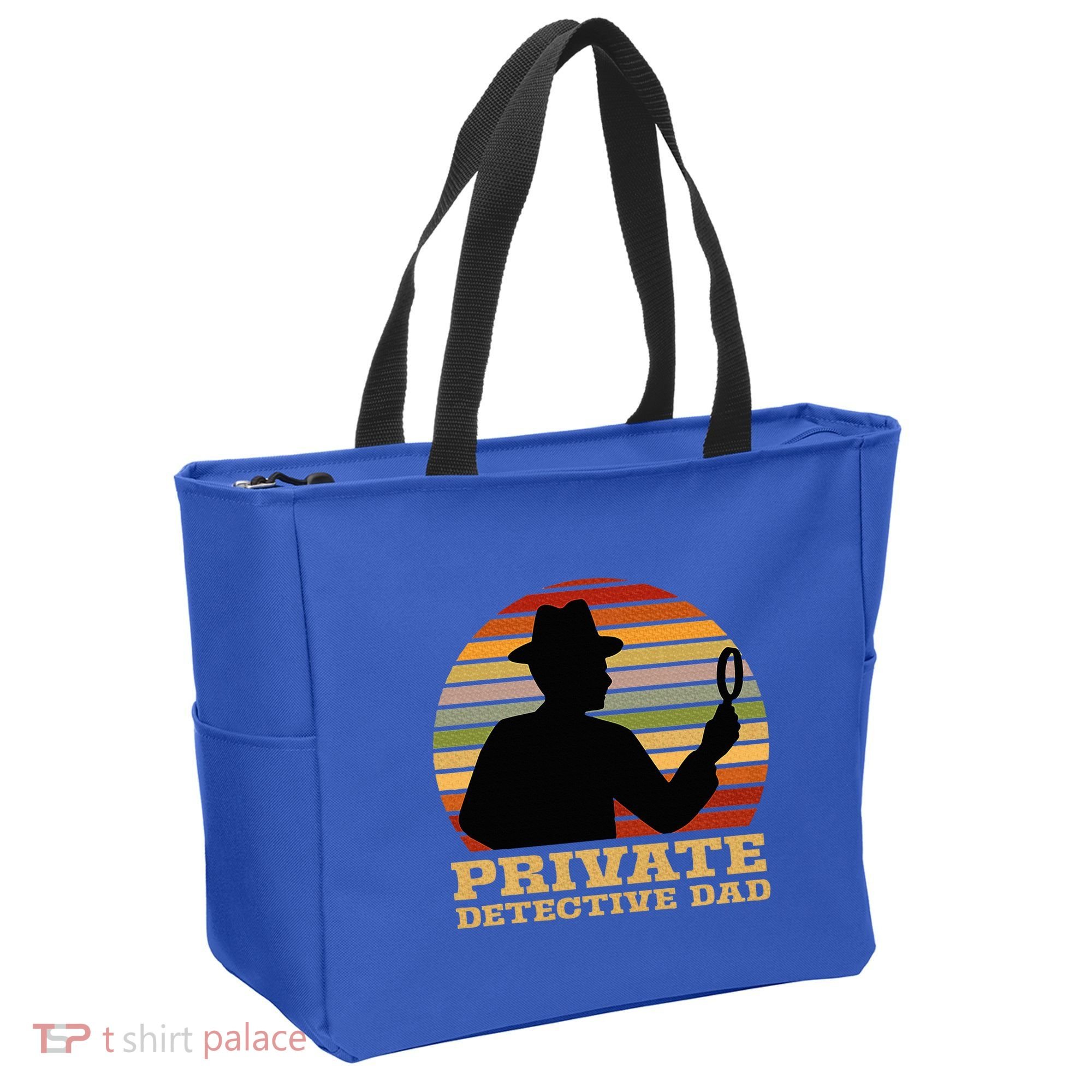 Private Detective Dad Spy Investigation Investigator Spying Tote Bag