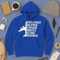 Pilot Dad Father Aviation Captain Phonetics Fathers Day Cool Gift Hoodie thumb 3