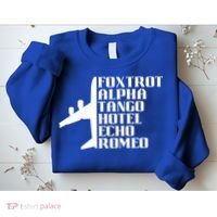 Pilot Dad Father Aviation Captain Phonetics Fathers Day Cool Gift Sweatshirt thumb 2
