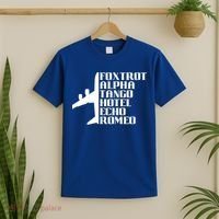 Pilot Dad Father Aviation Captain Phonetics Fathers Day Cool Gift T-Shirt thumb 2
