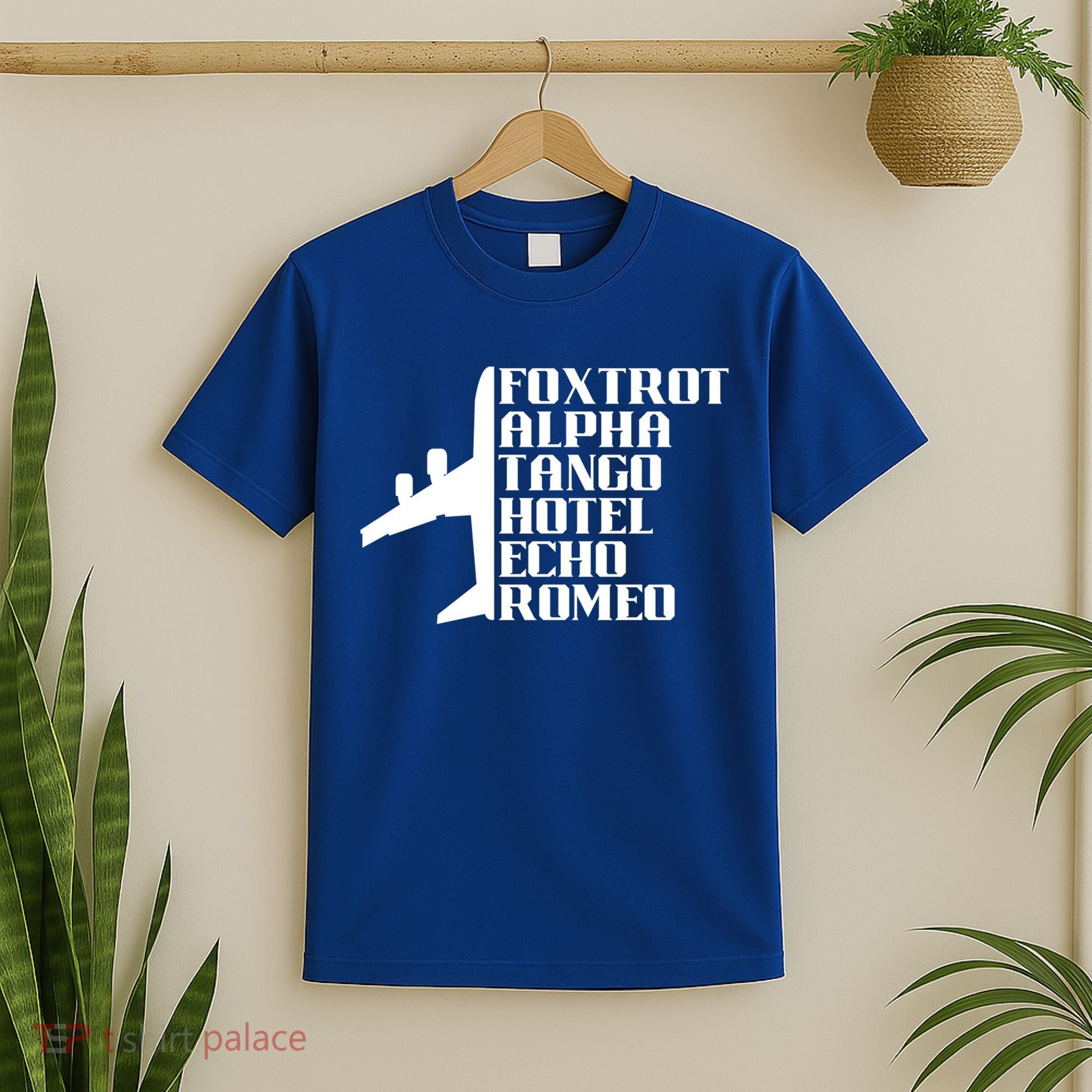 Pilot Dad Father Aviation Captain Phonetics Fathers Day Cool Gift T-Shirt