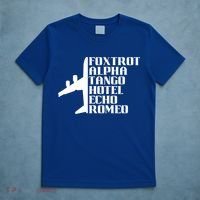 Pilot Dad Father Aviation Captain Phonetics Fathers Day Cool Gift T-Shirt thumb 5