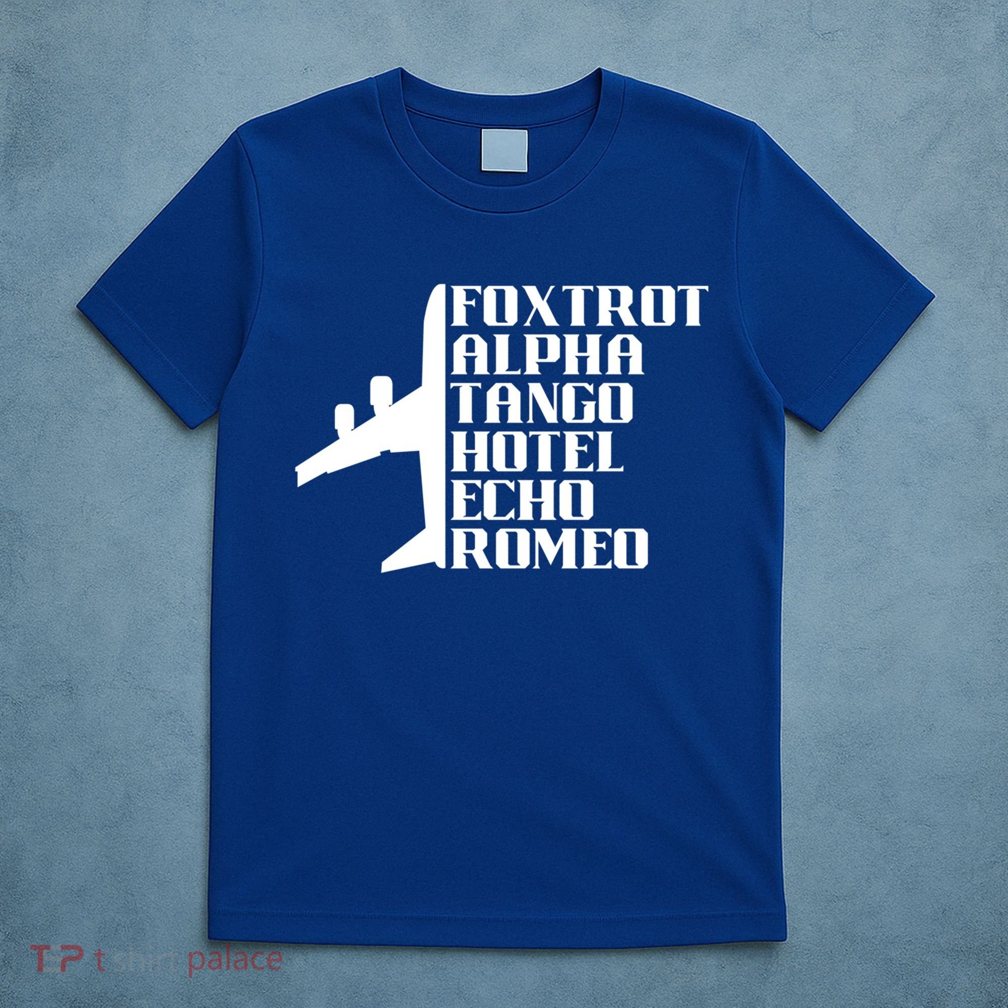 Pilot Dad Father Aviation Captain Phonetics Fathers Day Cool Gift T-Shirt
