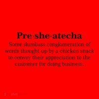 Presheatecha Definition Funny Word Mashup Santa Hat thumb 1