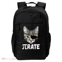 Pi Day Funny Cat Pirate Backpack thumb 0