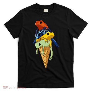 P.O.I.S.O.N Dart Frogs Ice Cream T-Shirt