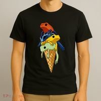 P.O.I.S.O.N Dart Frogs Ice Cream T-Shirt thumb 3