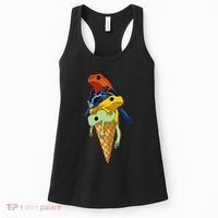 P.O.I.S.O.N Dart Frogs Ice Cream Women's Tank Top thumb 0