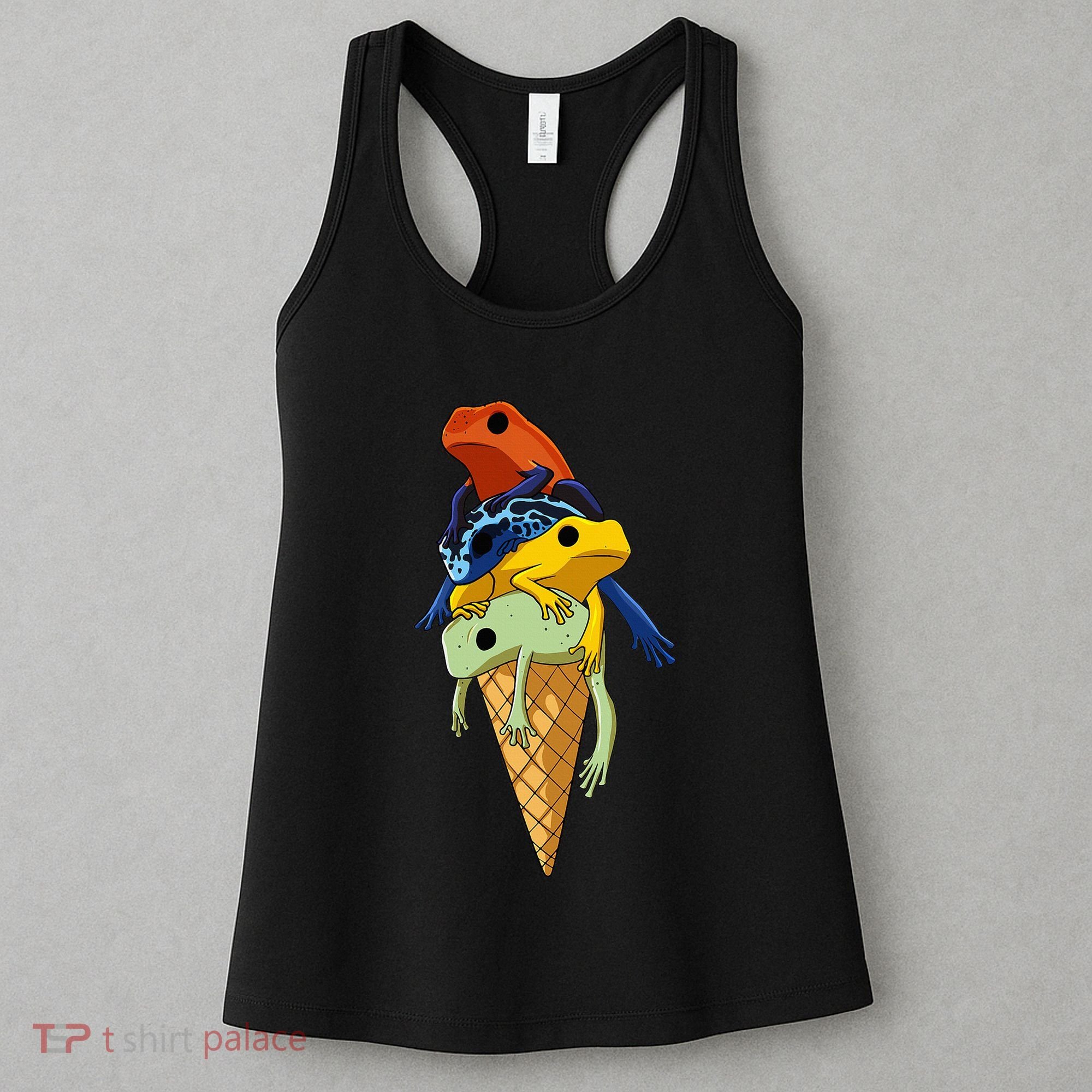 P.O.I.S.O.N Dart Frogs Ice Cream Women's Tank Top