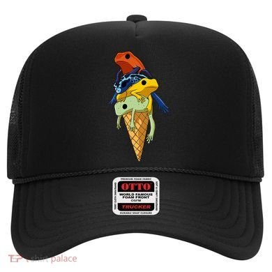 P.O.I.S.O.N Dart Frogs Ice Cream Hat
