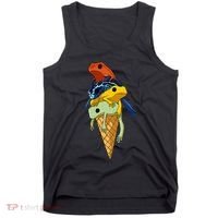 P.O.I.S.O.N Dart Frogs Ice Cream Tank Top thumb 0