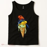 P.O.I.S.O.N Dart Frogs Ice Cream Tank Top thumb 2