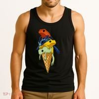 P.O.I.S.O.N Dart Frogs Ice Cream Tank Top thumb 3