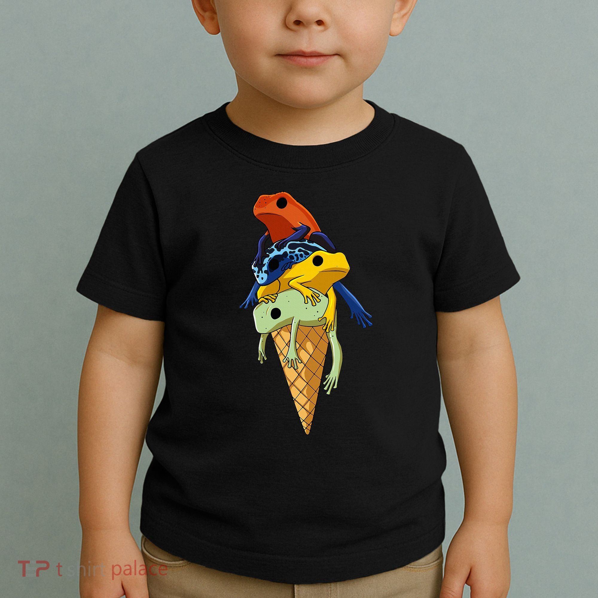 P.O.I.S.O.N Dart Frogs Ice Cream Toddler T-Shirt