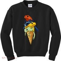 P.O.I.S.O.N Dart Frogs Ice Cream Kids Sweatshirt thumb 0
