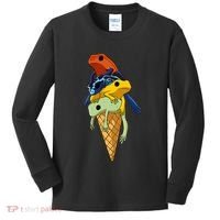 P.O.I.S.O.N Dart Frogs Ice Cream Kids Long Sleeve Shirt thumb 0