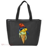 P.O.I.S.O.N Dart Frogs Ice Cream Tote Bag thumb 0