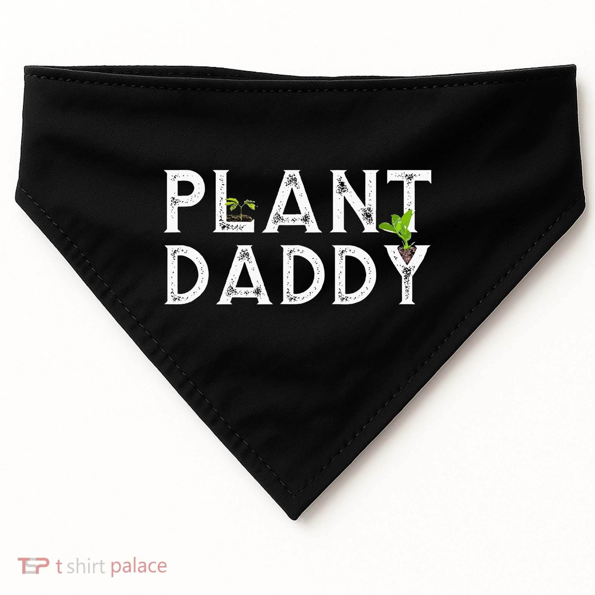 Plant Daddy Funny Landscaping Gardening Or Mowing USA-Made Doggie Bandana
