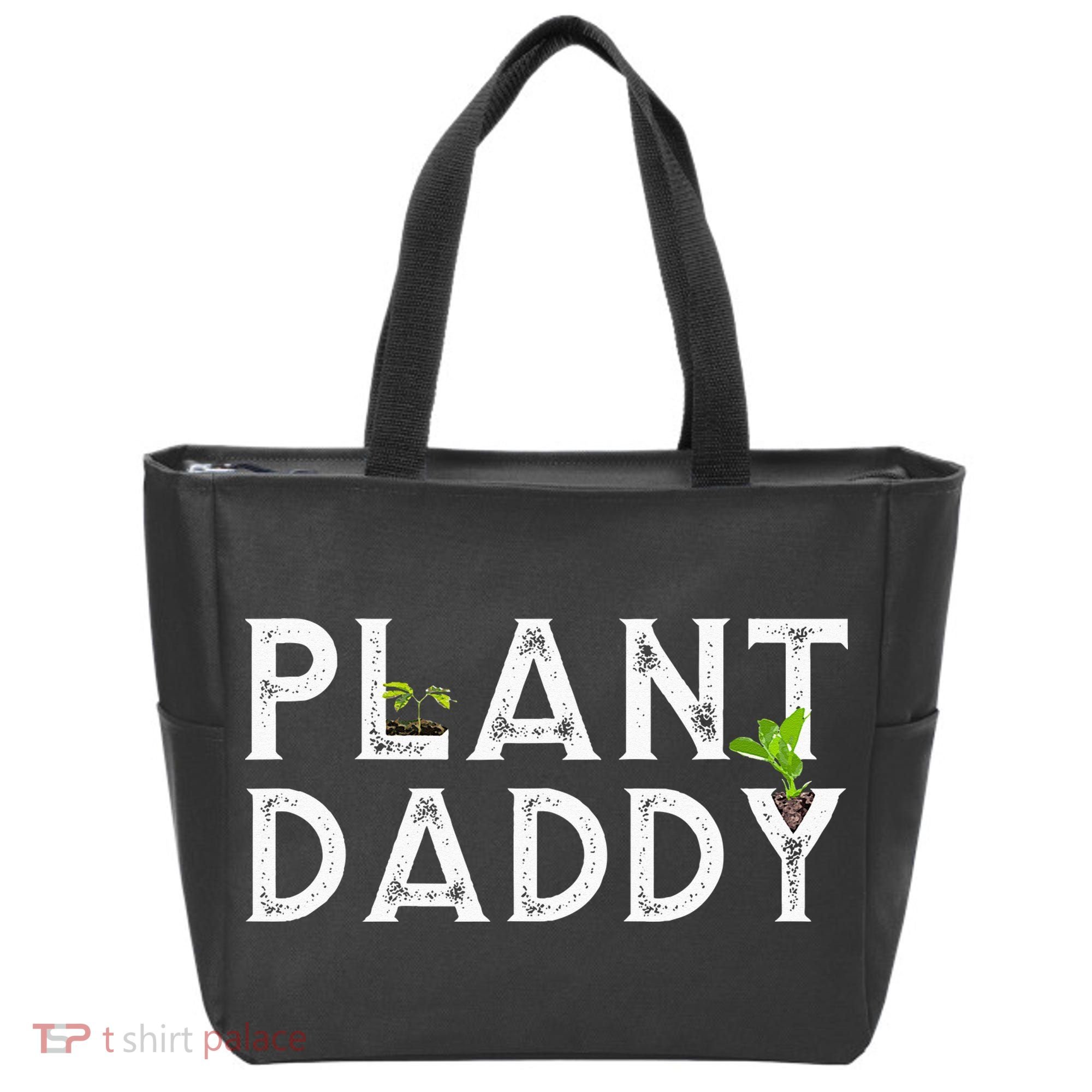 Plant Daddy Funny Landscaping Gardening Or Mowing Tote Bag