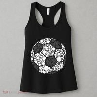 Polka Dot Football Soccer Lover Happy Dot Day Sport Ball Women's Tank Top thumb 3