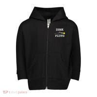 Pickleball Dink Floyd Toddler Zip Fleece Hoodie thumb 0