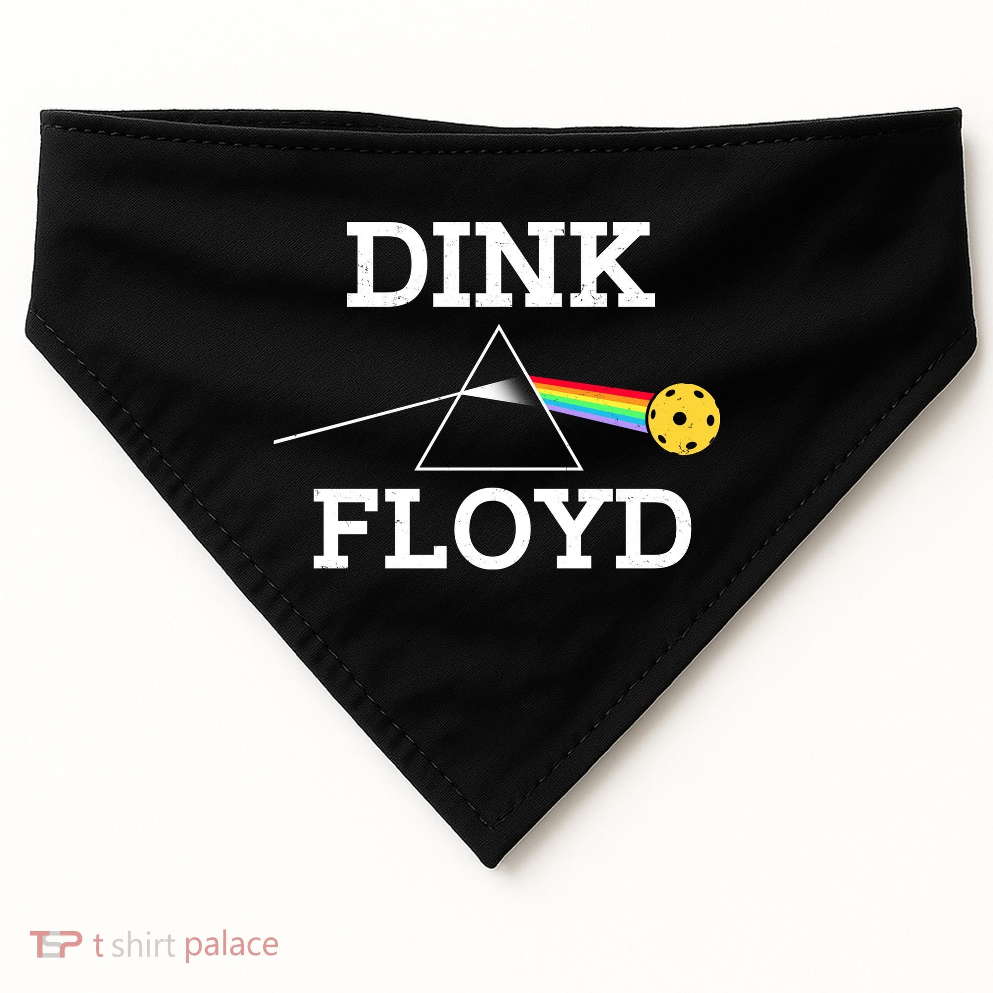 Pickleball Dink Floyd USA-Made Doggie Bandana