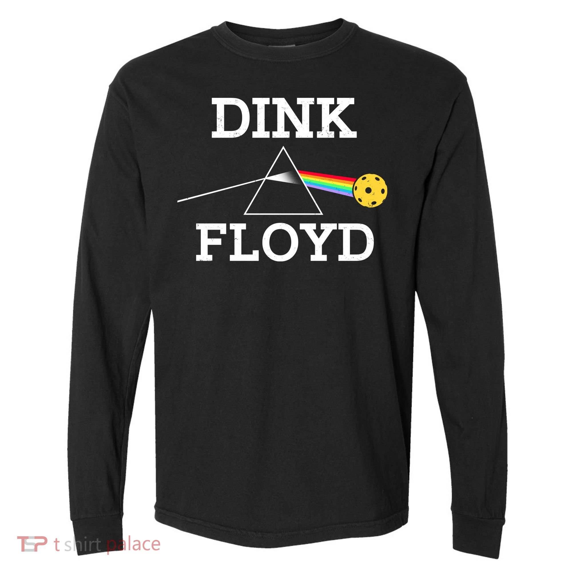 Pickleball Dink Floyd Comfort Colors Heavyweight Long Sleeve T-Shirt
