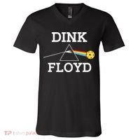 Pickleball Dink Floyd V-Neck T-Shirt thumb 0