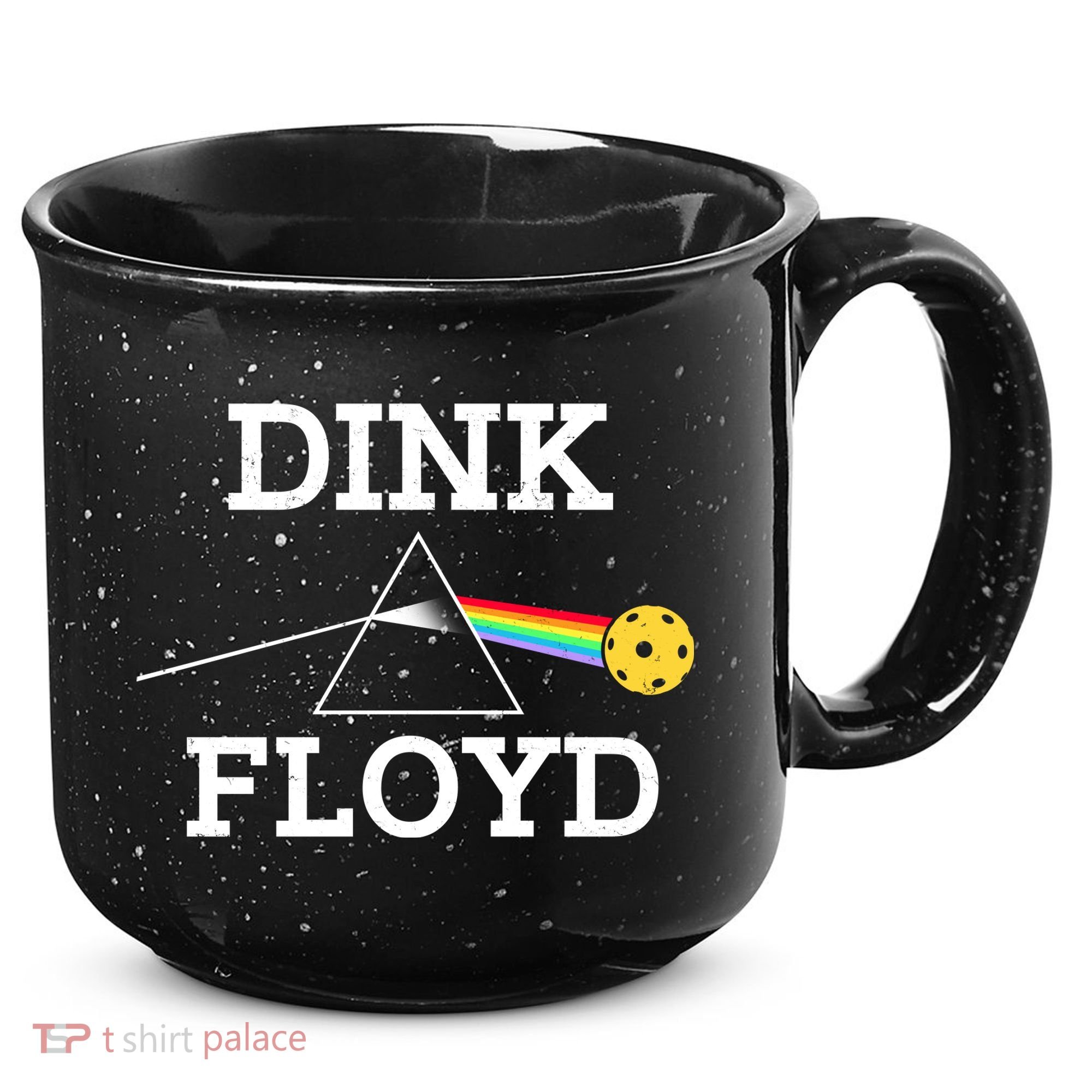 Pickleball Dink Floyd 15oz Campfire Ceramic Mug