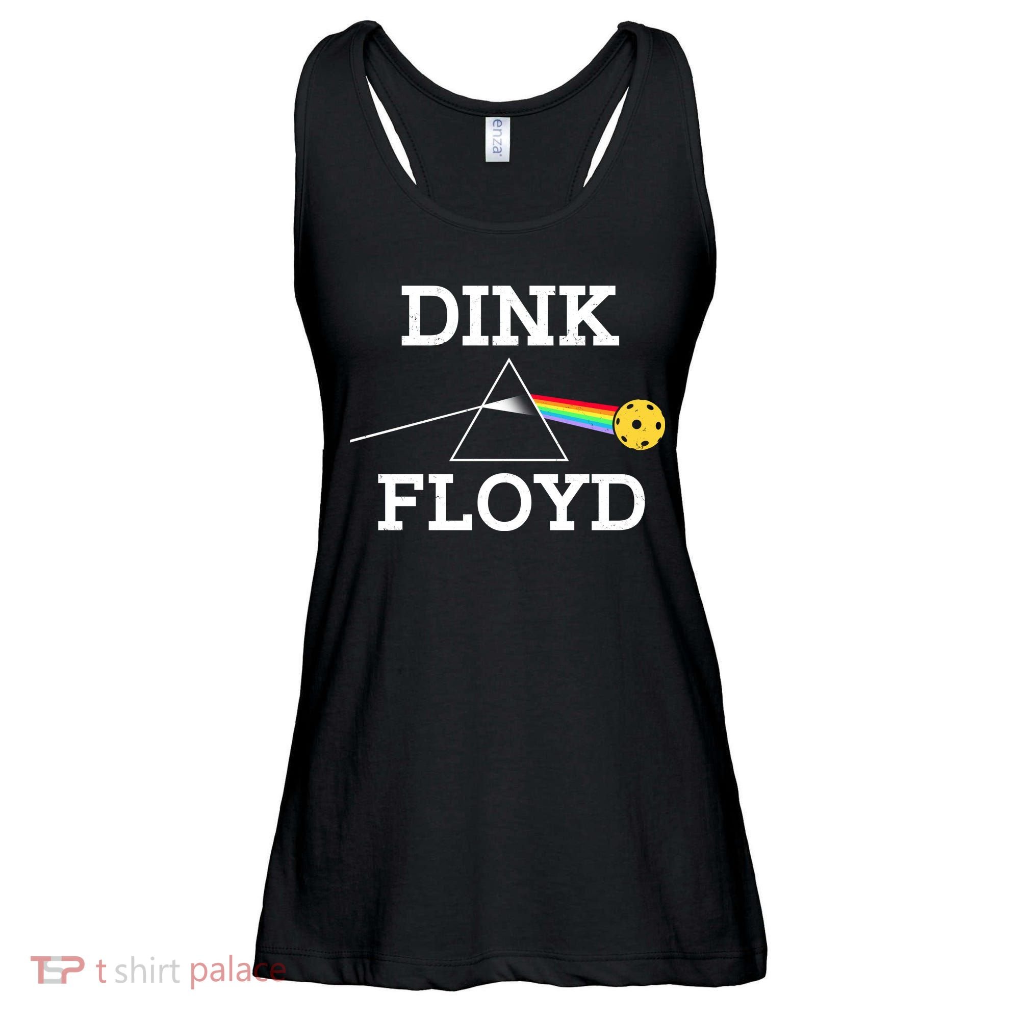 Pickleball Dink Floyd Ladies Essential Flowy Tank