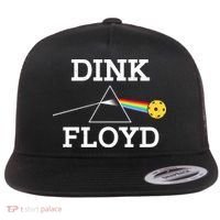 Pickleball Dink Floyd Flat Bill Trucker Hat thumb 0