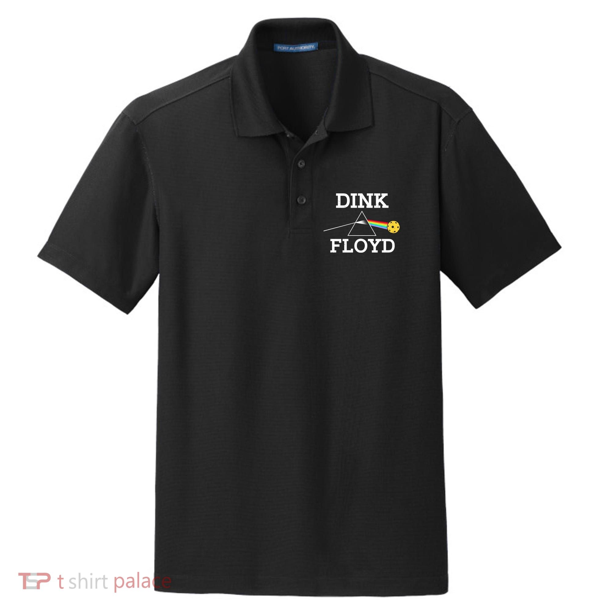 Pickleball Dink Floyd Dry Zone Grid Polo
