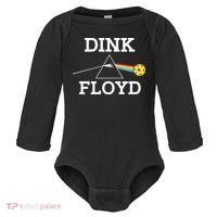 Pickleball Dink Floyd Baby Long Sleeve Bodysuit thumb 0