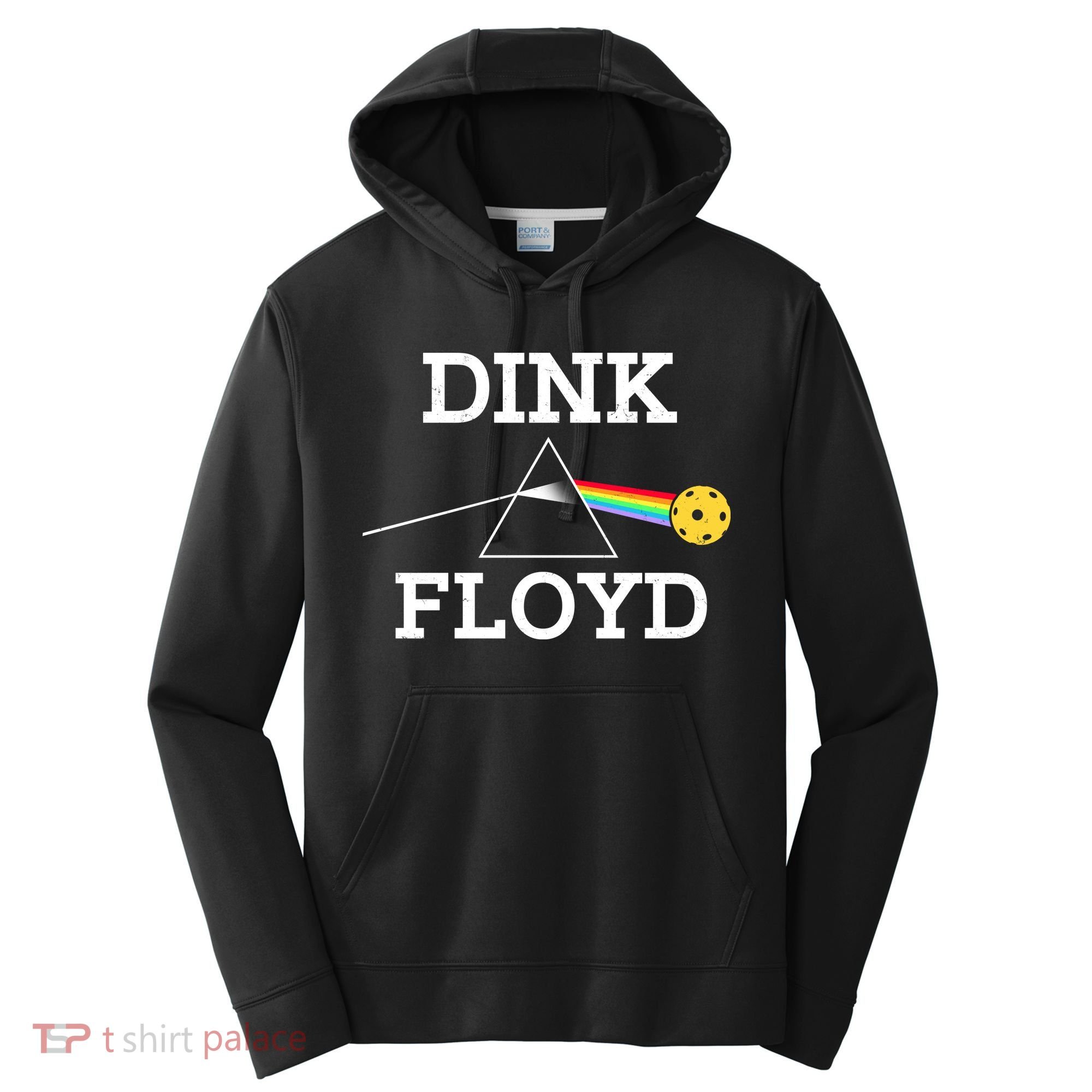 Pickleball Dink Floyd Performance Fleece Hoodie