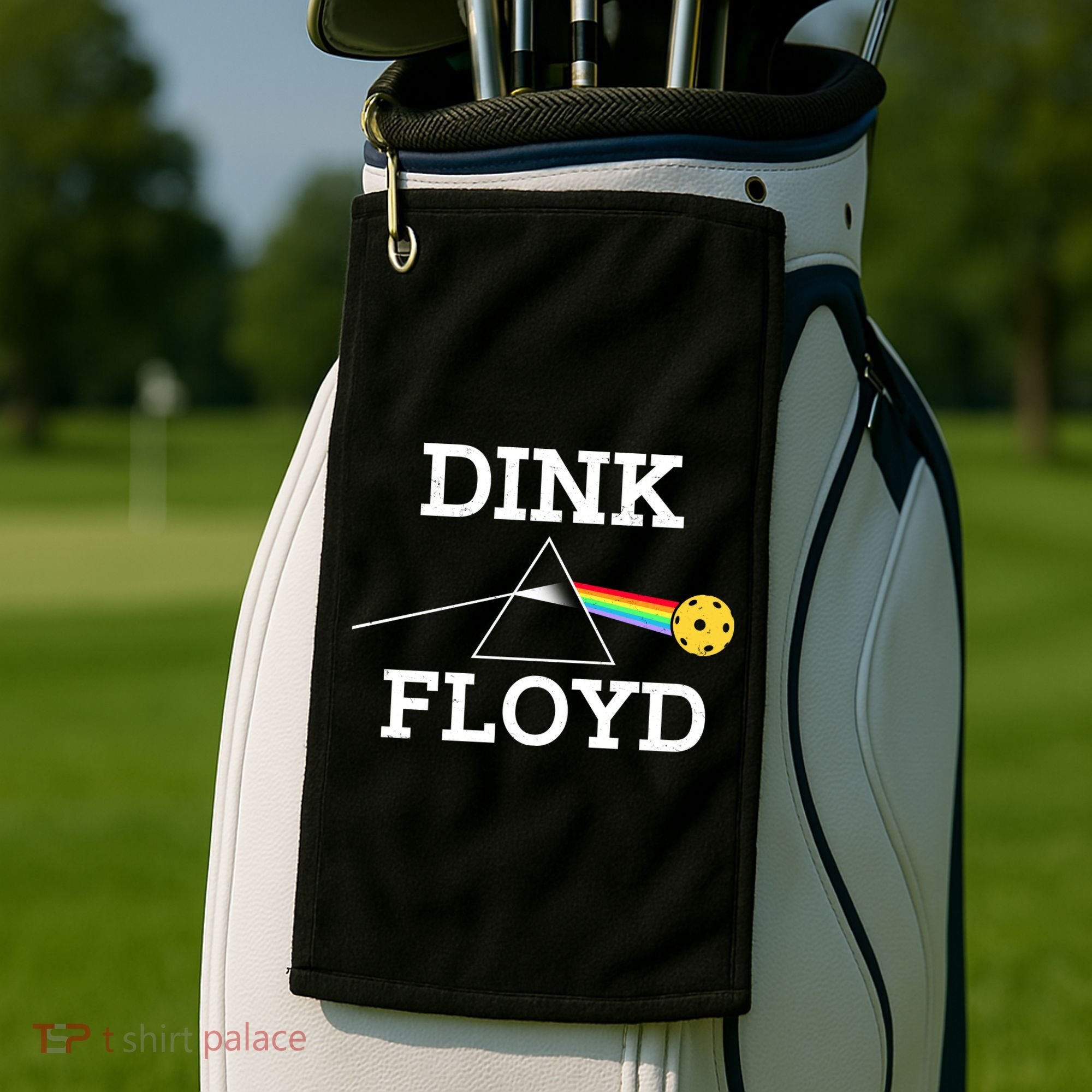 Pickleball Dink Floyd Golf Towel