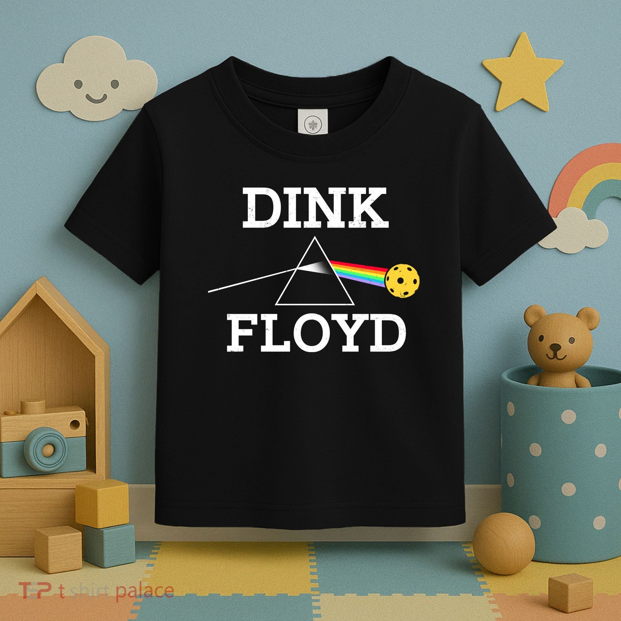 Pickleball Dink Floyd Toddler T-Shirt