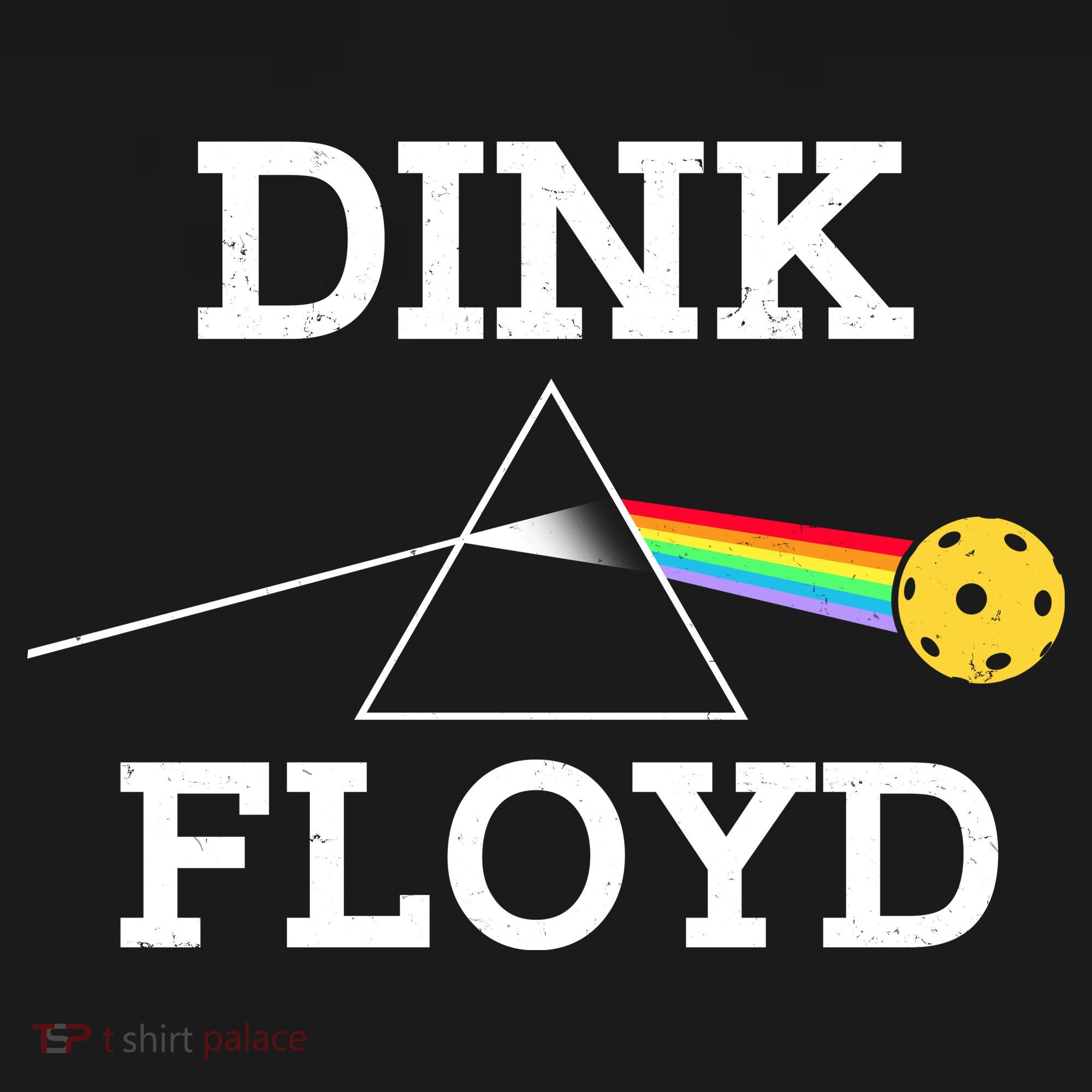 Pickleball Dink Floyd Women's Crop Top Tee