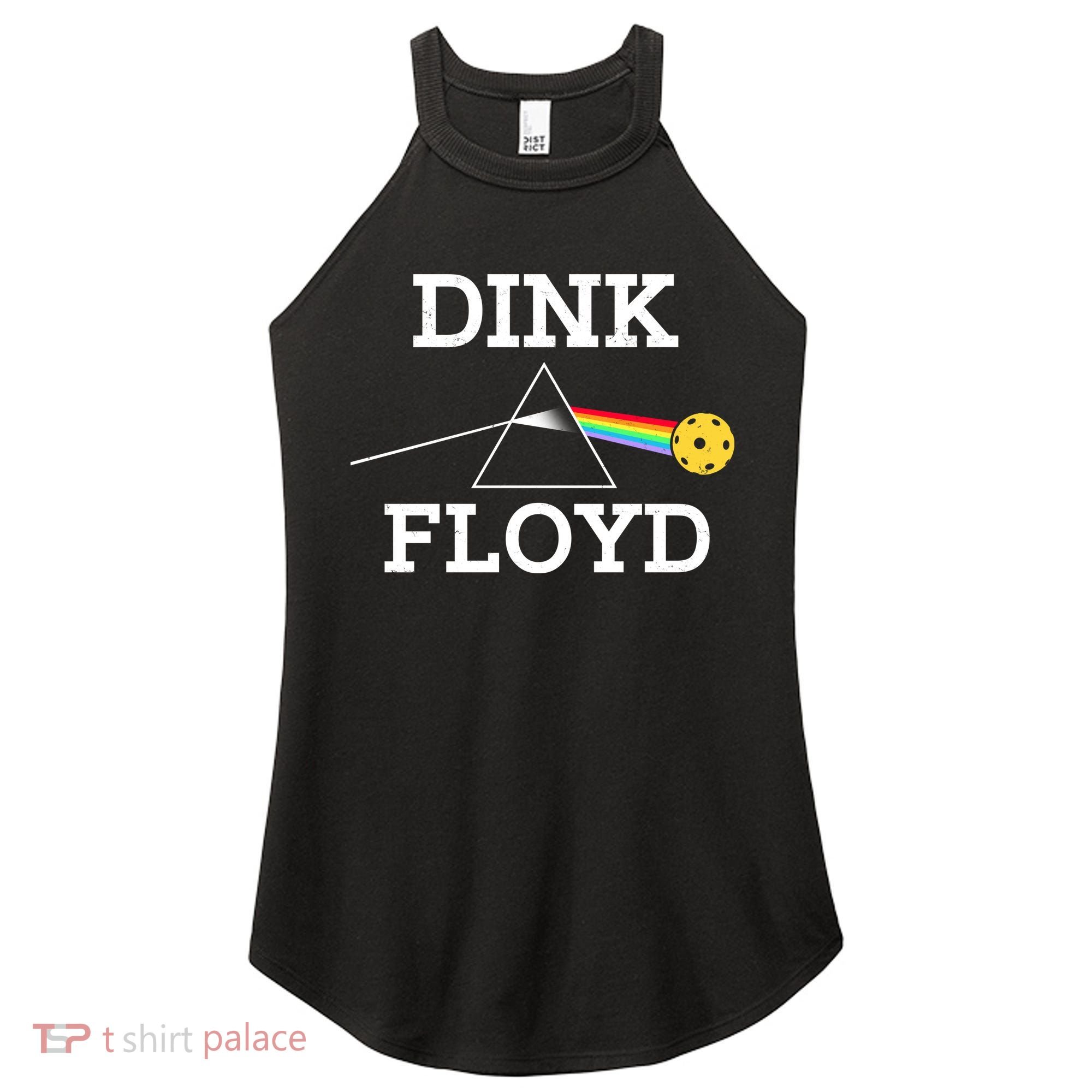 Pickleball Dink Floyd Women's Perfect Tri Rocker Tank