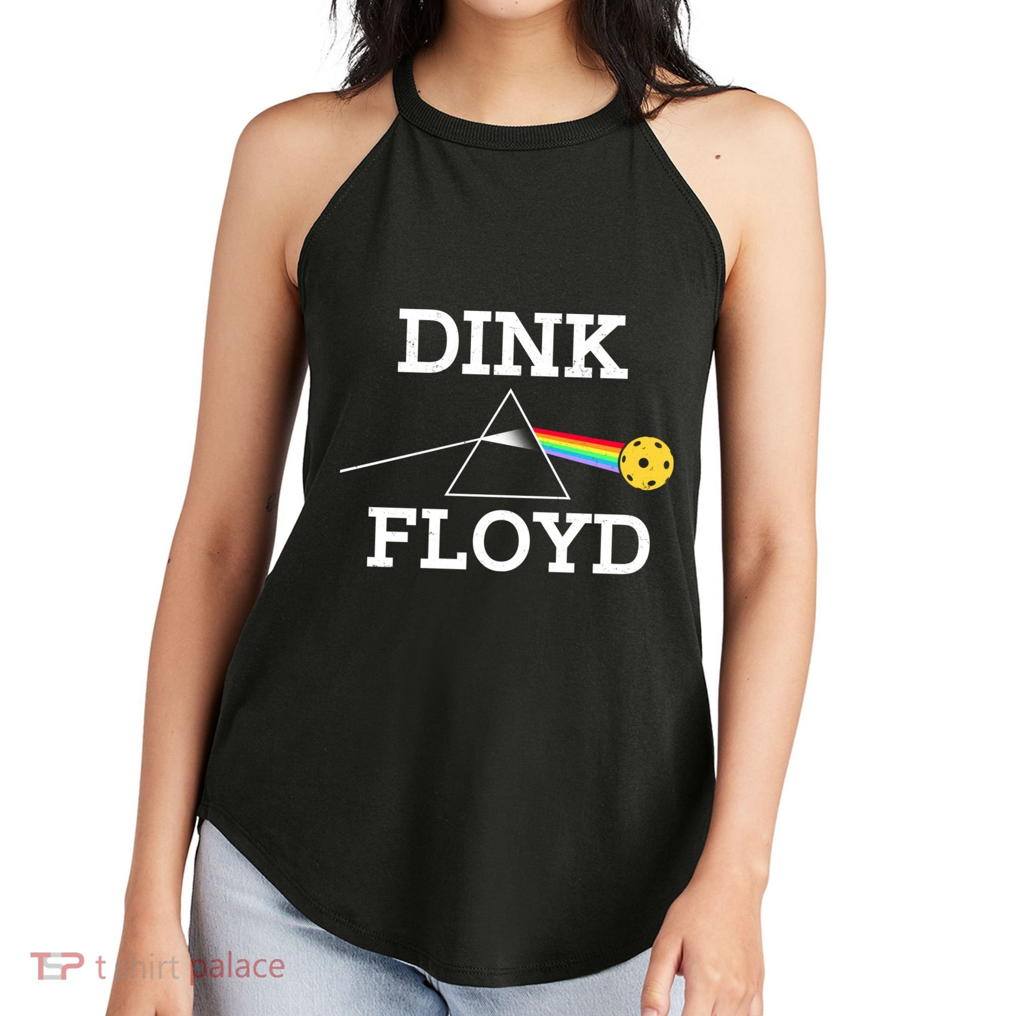 Pickleball Dink Floyd Women's Perfect Tri Rocker Tank